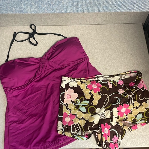 Other - Tankini and boyshort swim set